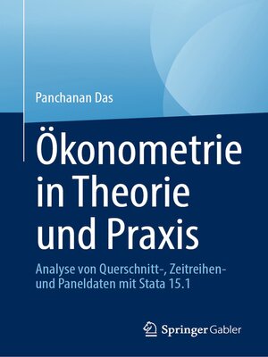 cover image of Ökonometrie in Theorie und Praxis